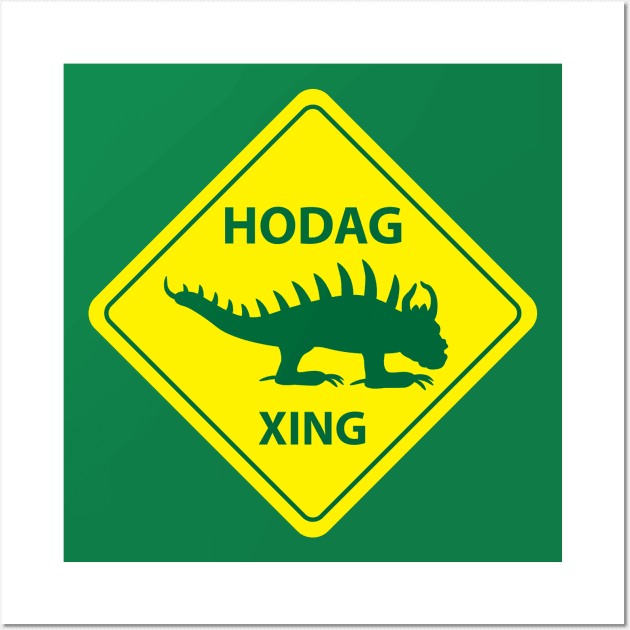 Hodag Crossing Packers Colors Wall Art by BlueSkyTheory